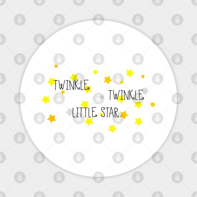 Twinkle Twinkle Little Star Magnet by Ineffablexx